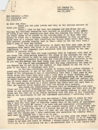 Letter from Ella L. Smyrl to Cordella A. Winn, February 16, 1932