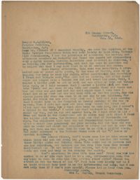 Letter from Ada C. Baytop to W. B. Wilbur, January 31, 1922