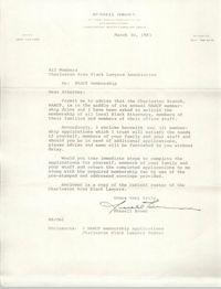 Memorandum, Russell Brown, March 30, 1983