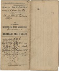 Bond, State of South Carolina Citizens' Building and Loan Association of Charleston, S. C., June 25, 1906
