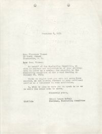 Letter from Laura McFall to Florence Thomas, February 8, 1951
