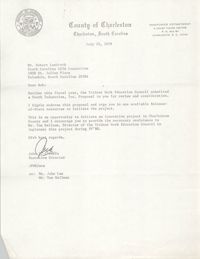 Letter from John P. O'Keefe to Robert Landreth, July 25, 1979