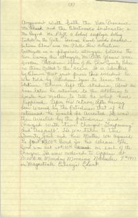 Handwritten COBRA Notes, November 7, 1977