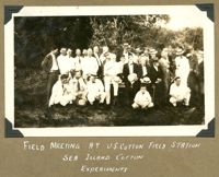 Field Meeting at U.S. Cotton Field