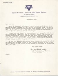 Letter from Mrs. Frederick Lacy to Friends, November 6, 1967