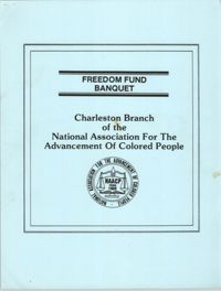 Planning Notes, Freedom Fund Banquet, Charleston Branch of the NAACP, 1989 Freedom Fund Banquet