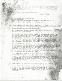 All African People's Revolutionary Party Memorandum, July 23, 1978