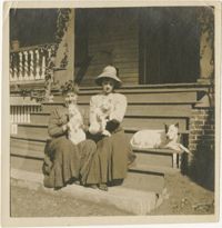 Women on the McLeod’s porch