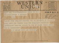 Democratic Committee: Correspondence between Tom R. Waring (News and Courier) and Senator Burnet R. Maybank, May 1944