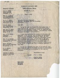 Democratic Committee: Letter from John H. McCray (State Chairman of the Progressive Democratic Party) to Robert E. Hannegan (Chairman of the Democratic National Committee), June 7, 1944