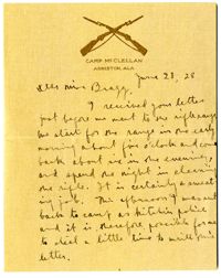 Letter from C.C. Tseng to Laura M. Bragg, June 28, 1928