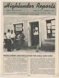 Highlander Reports, August 1961 to December 1964