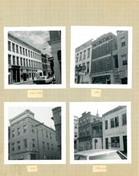 King Street Survey Photo Album, Page 4 (back): 184-200 King Street