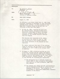 Letter from Hector Sheppard to George B. Thomas, August 17, 1982