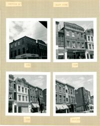 King Street Survey Photo Album, Page 5 (back): 208-220 King Street