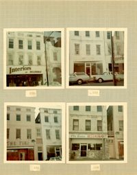 King Street Survey Photo Album, Page 5 (front): 229-235 King Street