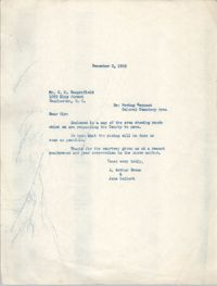Letter from J. Arthur Brown and Jobe Colbert