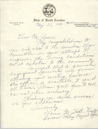 Letter from Louis M. Hill to J. Arthur Brown, May 28, 1980