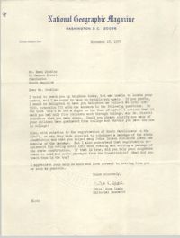 Letter from Nora Leake to Esau Jenkins, November 18, 1970