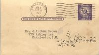 Postcard from NAAWP to J. Arthur Brown, June 11, 1961