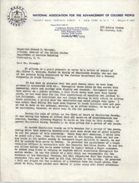 NAACP Memorandum, February 20, 1963