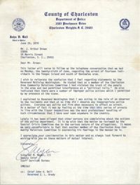 Letter from Schuyler M. Meyer, III to J. Arthur Brown, June 28, 1978