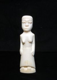 Ivory woman figure