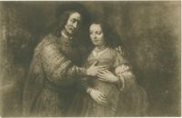 Rembrandt van Rijn. Het Joodsche bruidje / The Jewish bride / La Fiancée juive / Jüdische Braut