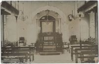 Karachi Synagogue, interior view
