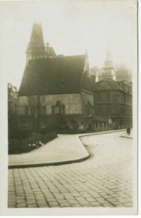 [Prague. The Old New Synagogue.]
