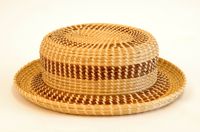 Sweetgrass hat (Contemporary sweetgrass basket)
