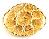 Sweetgrass glass server (Ring tray)