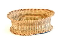 Oblong sweetgrass basket