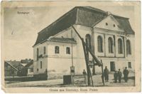 Gruss aus Stavisky, Russ. Polen. Synagoge.