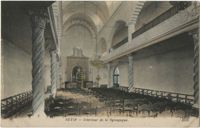 Setif - Intérieur de la Synagogue.