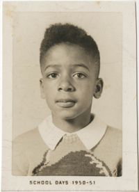 Photograph of Cleveland Sellers as a Boy, 1950-51