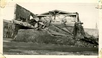 Demolished Warehouse on Concord Street After the 1938 Tornado
