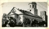 St. Michael's Church After the 1938 Tornado
