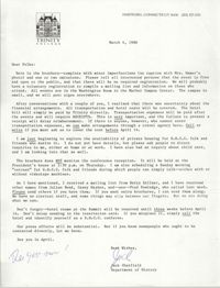 Letter from Jack Chatfield, March 4, 1988