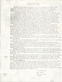 Minutes of Tau Omega, October 3, 1985