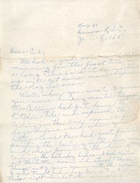 Letter from Pauline Taggert Sellers to Cleveland Sellers, June 8, 1965