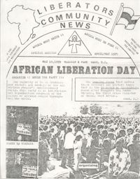 African Liberation Day 1979 Flyer