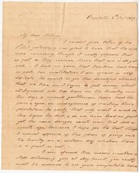 023. Hetty B. Heyward to Mother -- November 8, 1817