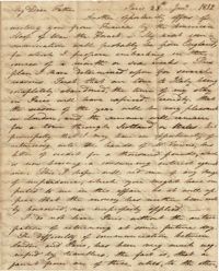 007. Nathaniel Heyward (II) to Father -- January 28, 1812