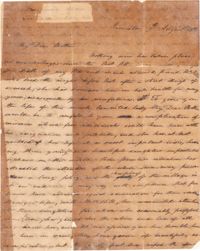 002. Nathaniel Heyward (II) to Mother -- August 9, 1806