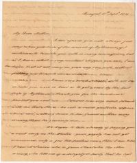 013. Hetty B. Heyward to Mother-in-Law -- September 11, 1816