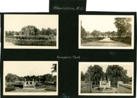 Charleston Scenes, Page 4 (back): Hampton Park Scenes