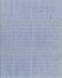 094. Samuel Wragg Ferguson to F.R. Barker (Godmother) -- October 12th, 1859