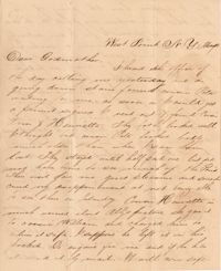 086. Samuel Wragg Ferguson to F.R. Barker (Godmother) -- May 19th (ca. 1855)