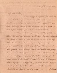 027. Hetty B. Heyward to Mother -- November 9, 1818